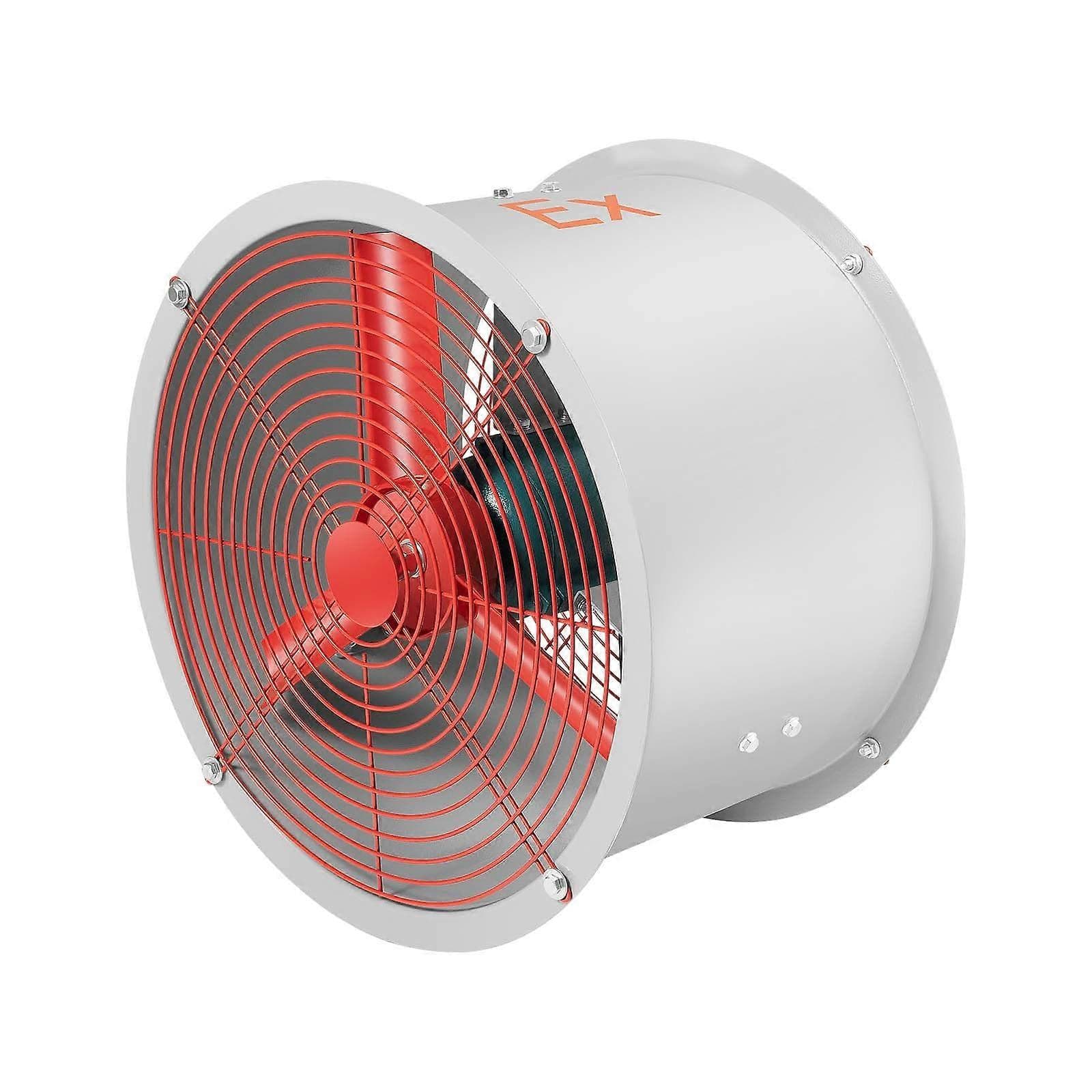 Ventilateur d'extraction antidéflagrant avec réduction du bruit et flux d'air puissant pour cabine de peinture et entrepôt