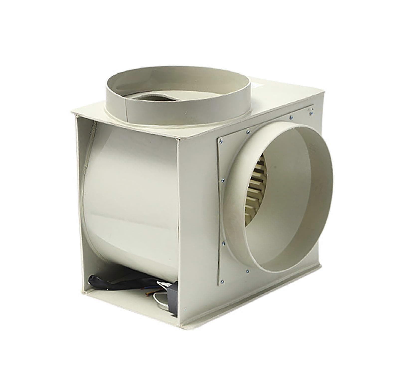 Ventilateur d'extraction pour hotte de laboratoire, débit 2500 m³/h, ventilation en ligne, faible niveau sonore.