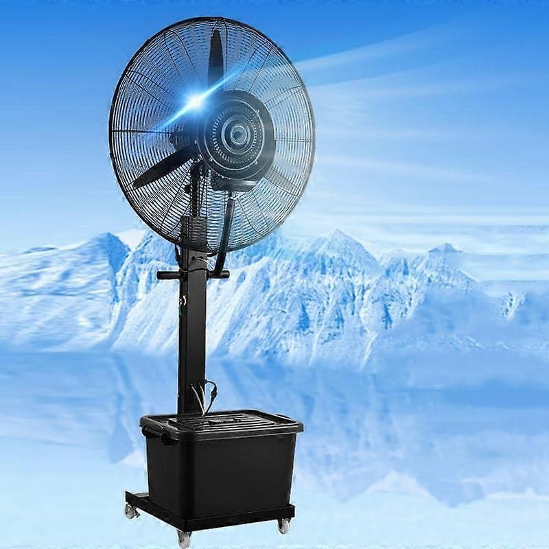 Outdoor Misting Fan Portable with 10 Gal Tank, 90° Oscillation, 3Speed  RPM, 110V 81cm