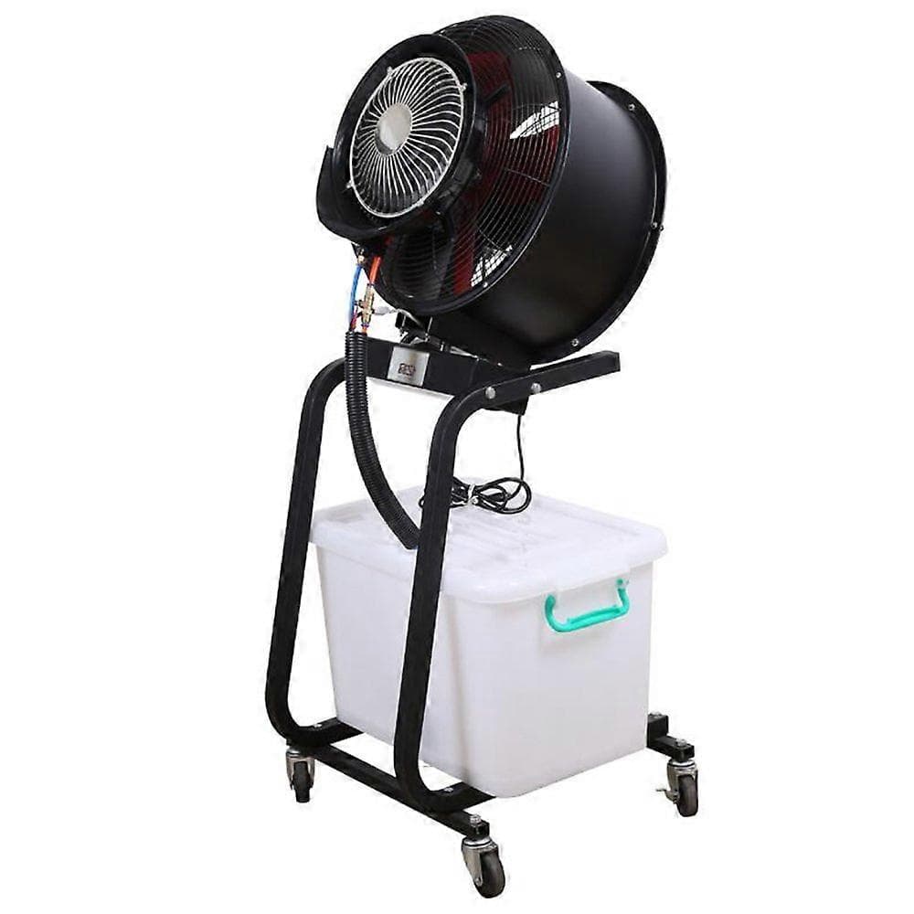 Ventilateur brumisateur industriel de 230 W avec réservoir de 46 L pour le refroidissement d'entrepôts et d'événements extérieurs