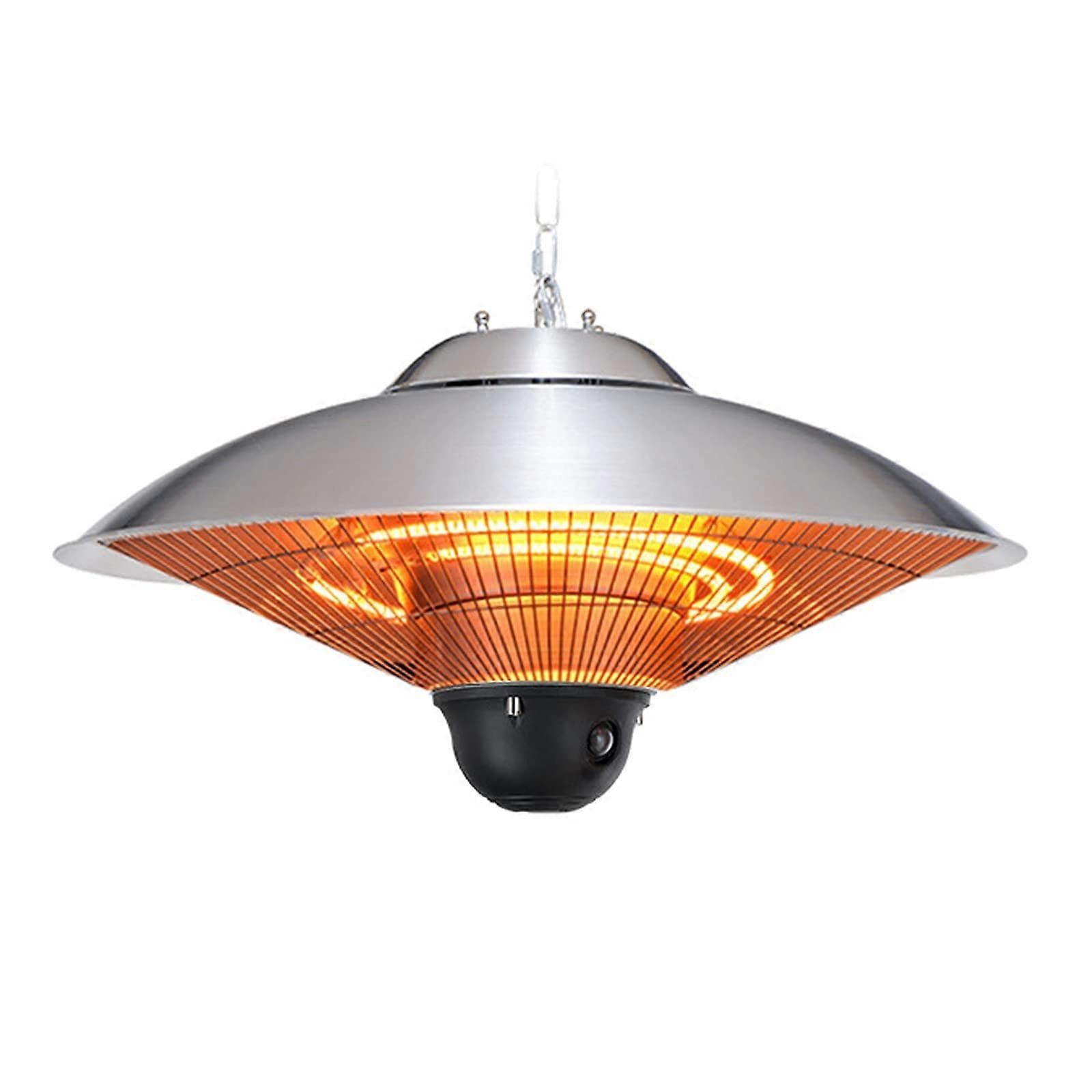 Outdoor Ceiling Heater 2210W with Remote Control, 2 Heat Levels, Low Glare for Indoor Outdoor Use