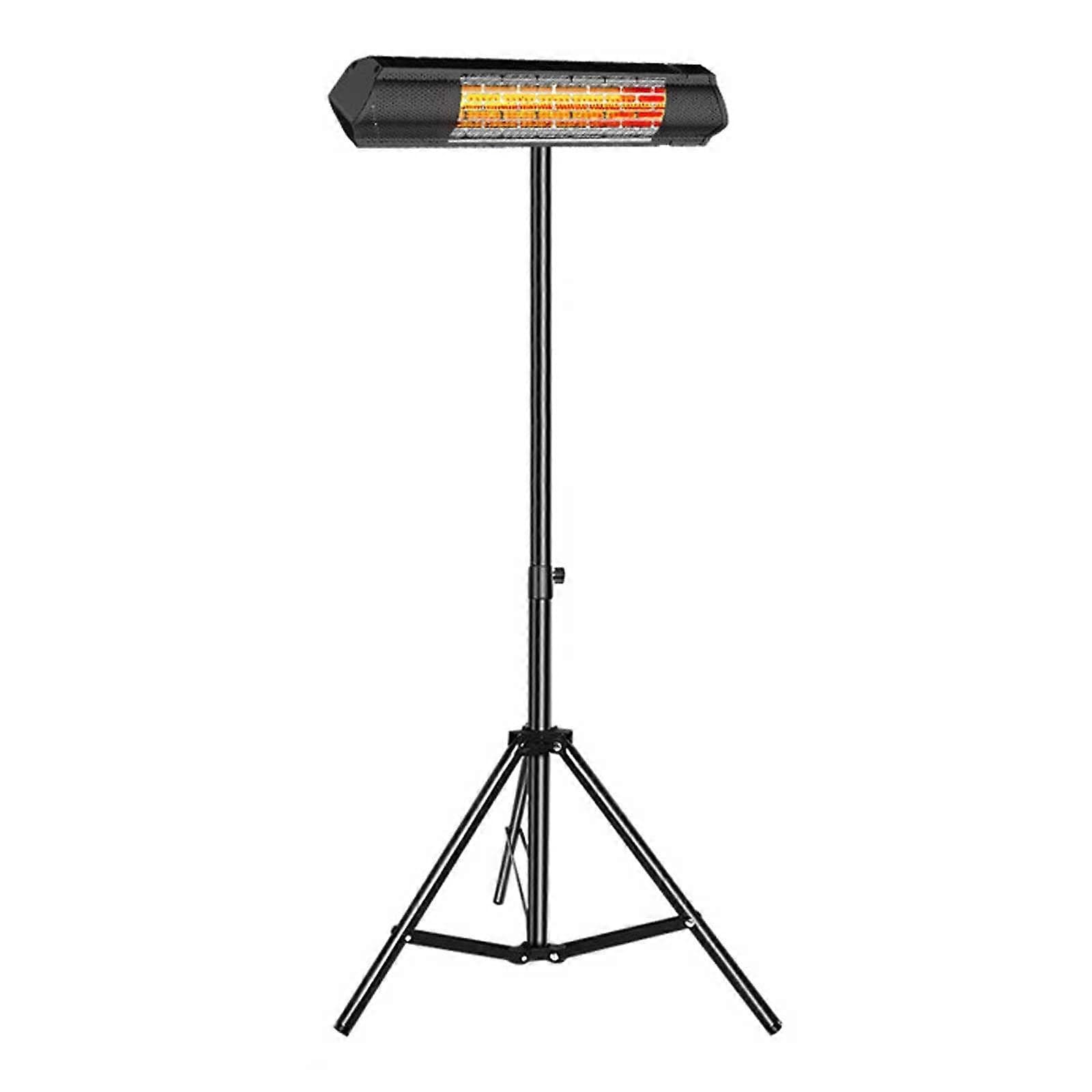 Patio Heater Electric Infrared 220V with Remote, 3 Power Settings, Wall Mount for Outdoor Indoor Use
