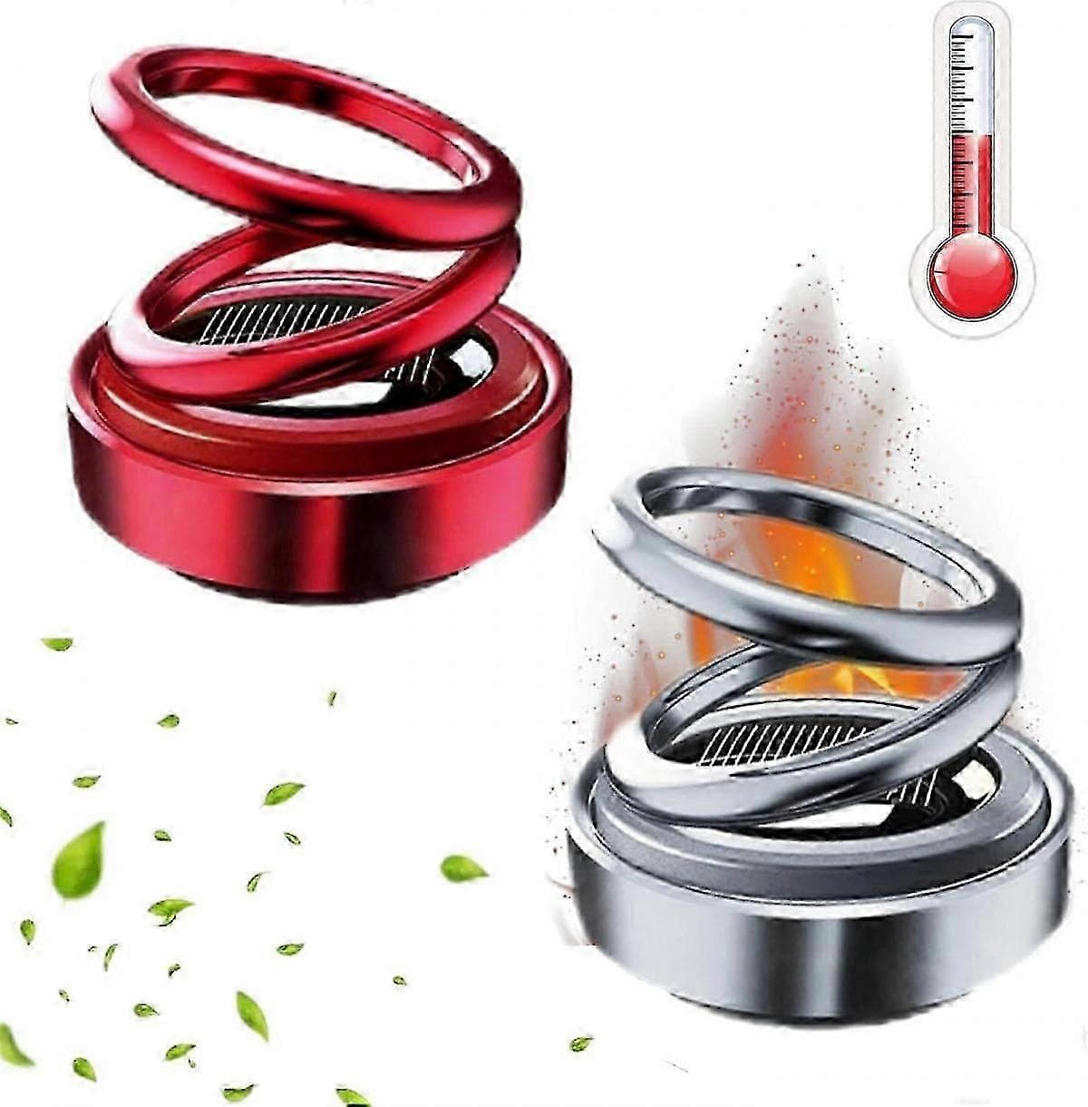 Portable Kinetic Molecular , Mini Portable Kinetic for Car, Solar Rotating