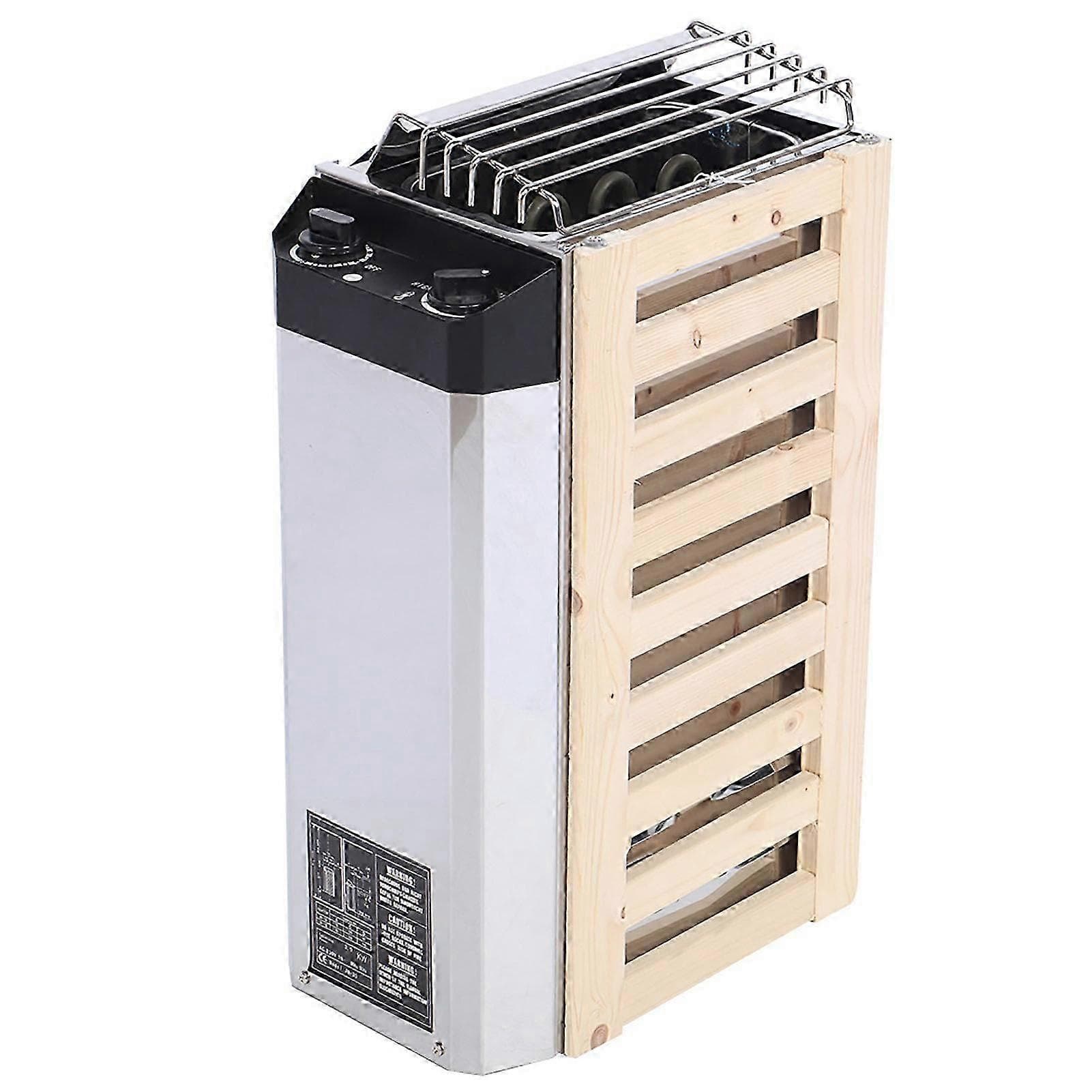 3KW Stainless Steel Sauna Stove Heater with Internal Control - Efficient Heating Tool for Sauna Rooms