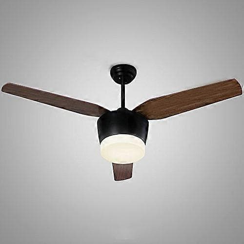 Modern 105cm LED Ceiling Fan with Light, Remote Control, Energy Saving, Low Noise for Bedroom Ref:6432