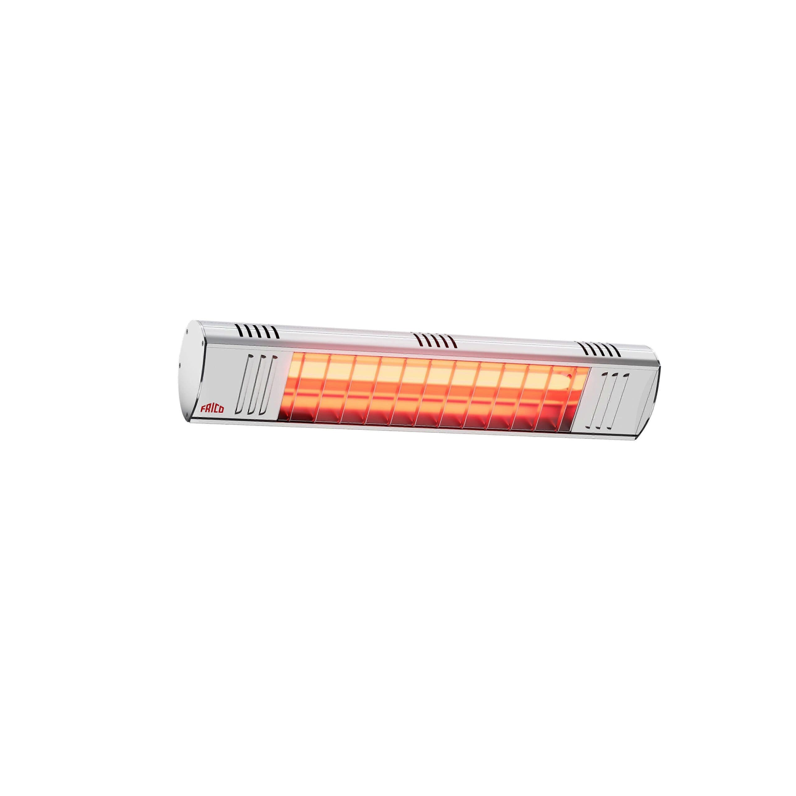 Chauffage infrarouge à bornes courtes IP44 1500W en aluminium
