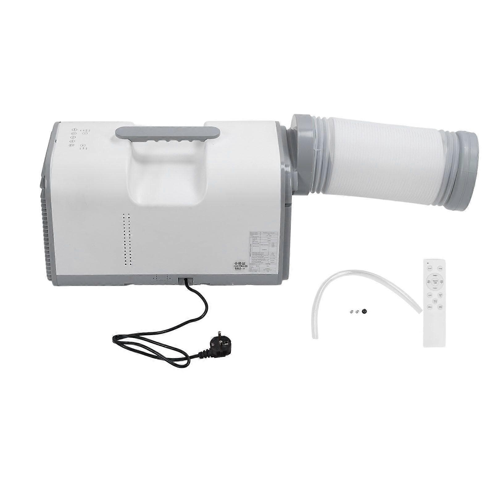 Climatiseur portable 4095BTU 420W Refroidissement Déshumidification Climatisation compacte avec télécommande Prise UE 220V