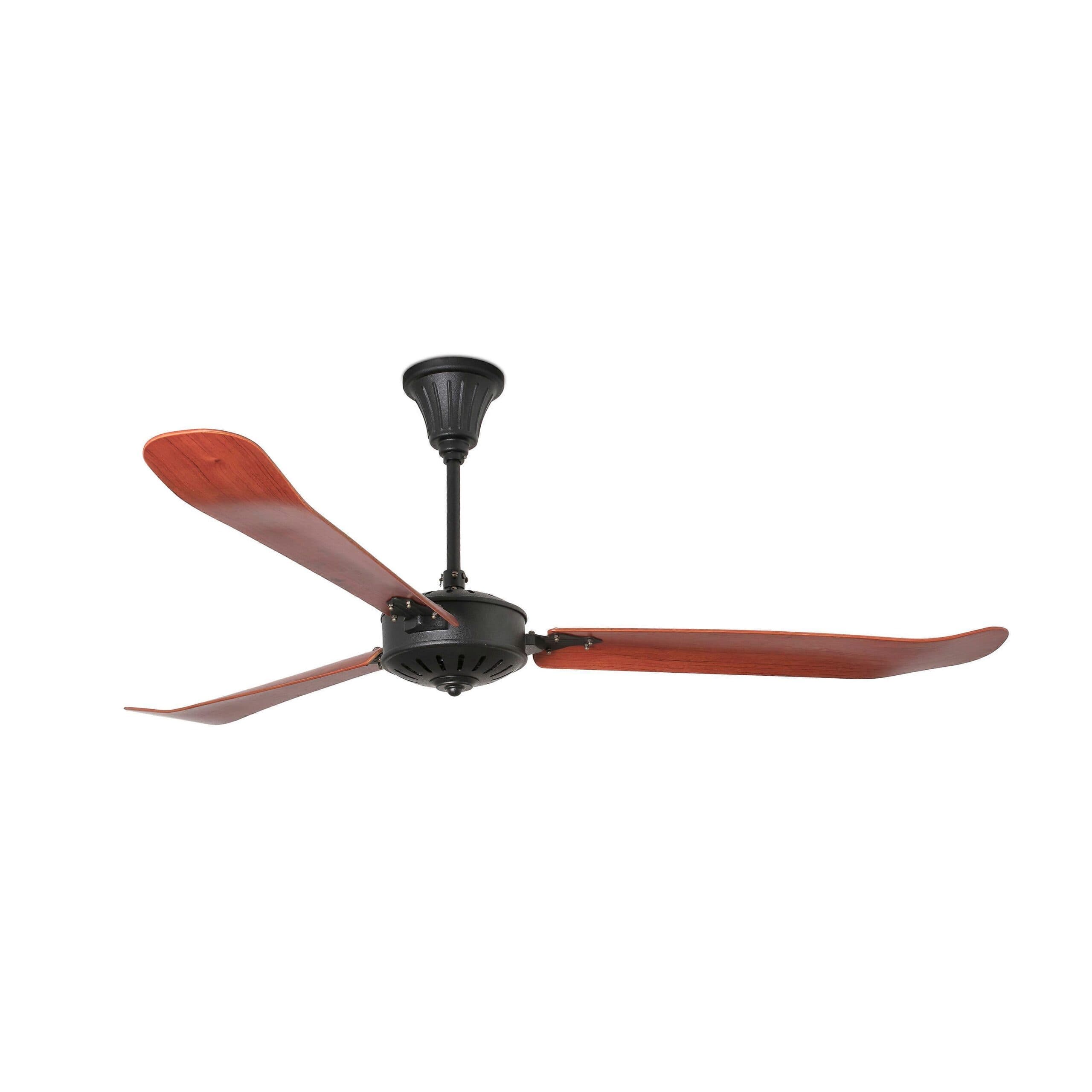 Ceiling Fan Faro Aoba Black 178cm / 70" with Remote