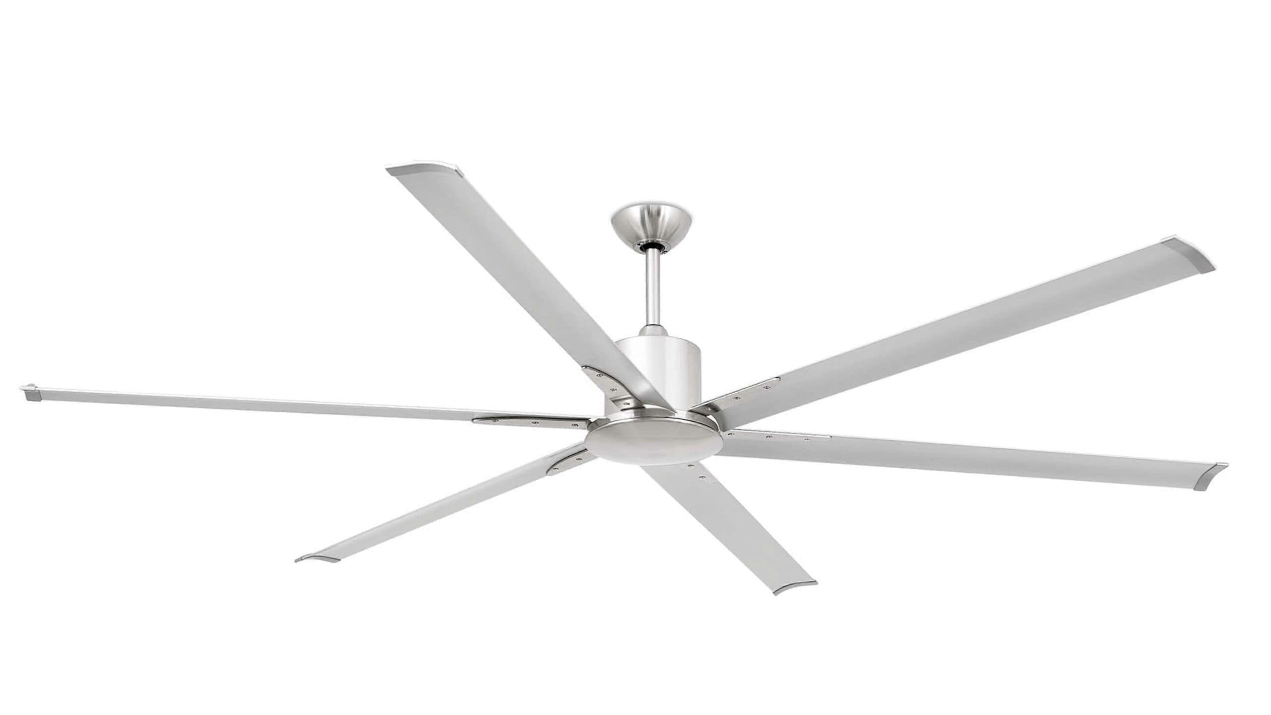 Ventilateur de plafond à économie d’énergie Andros Nickel 213 cm