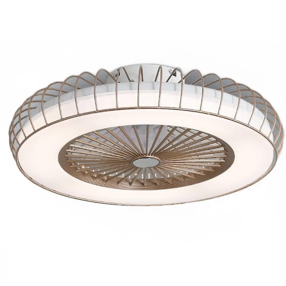 Macaron Invisible Ceiling Light, Promise Dimming Fan Light, Nordic Remote Control Bedroom Ceiling