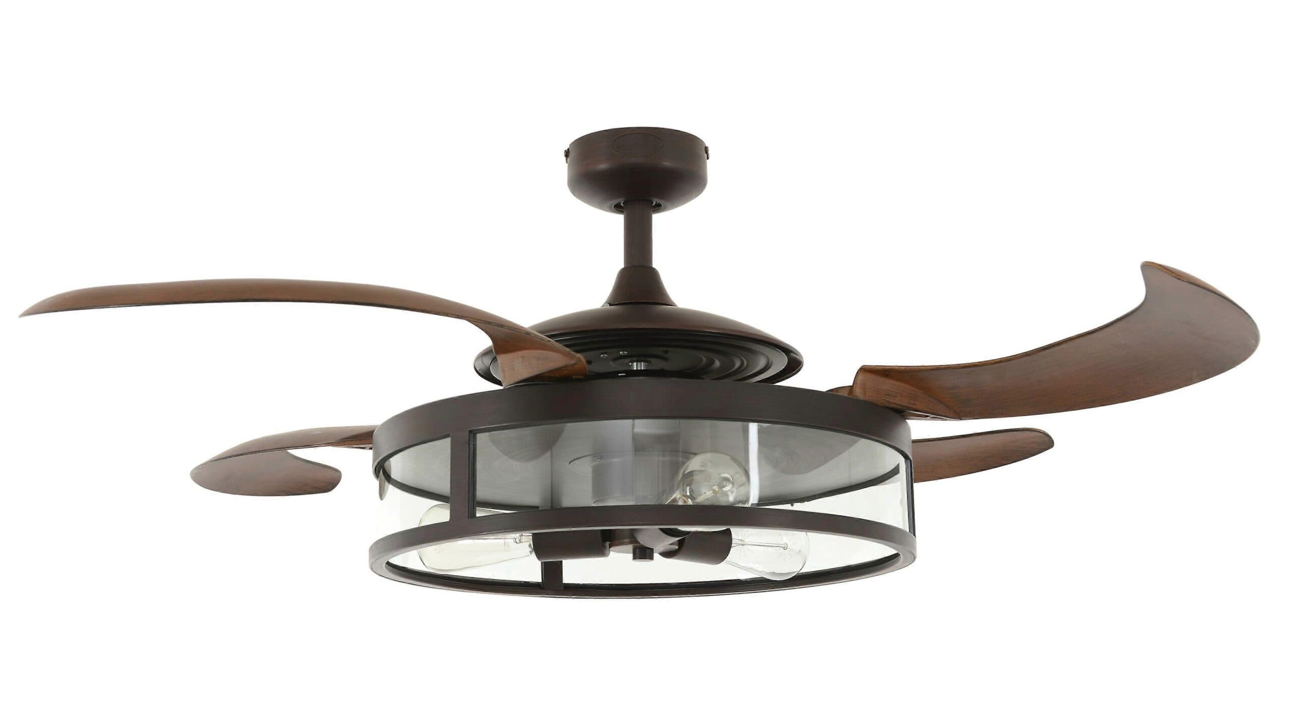 Ventilateur de plafond rétractable Fanaway Classic Bronze