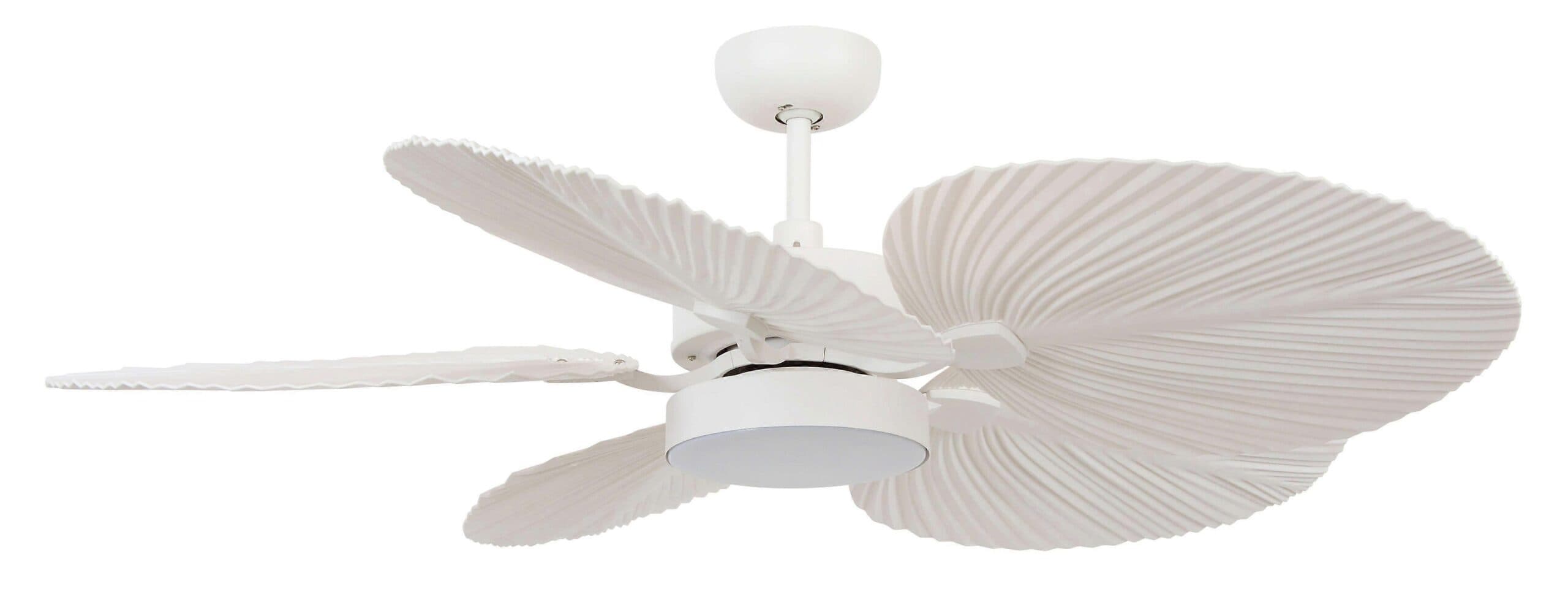 Ventilateur de plafond DC Bali White avec LED et télécommande