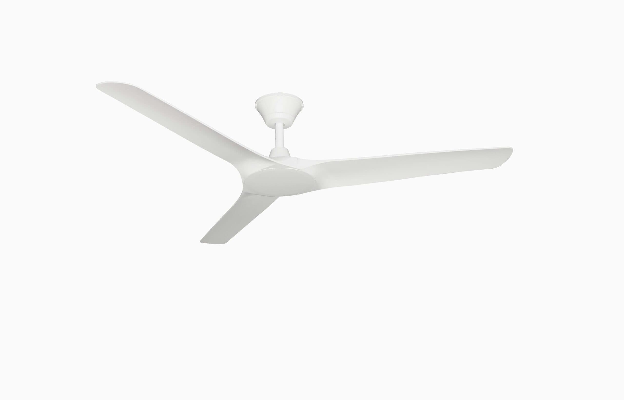 Ventilateur de plafond extérieur CC Abyss Blanc 142 cm