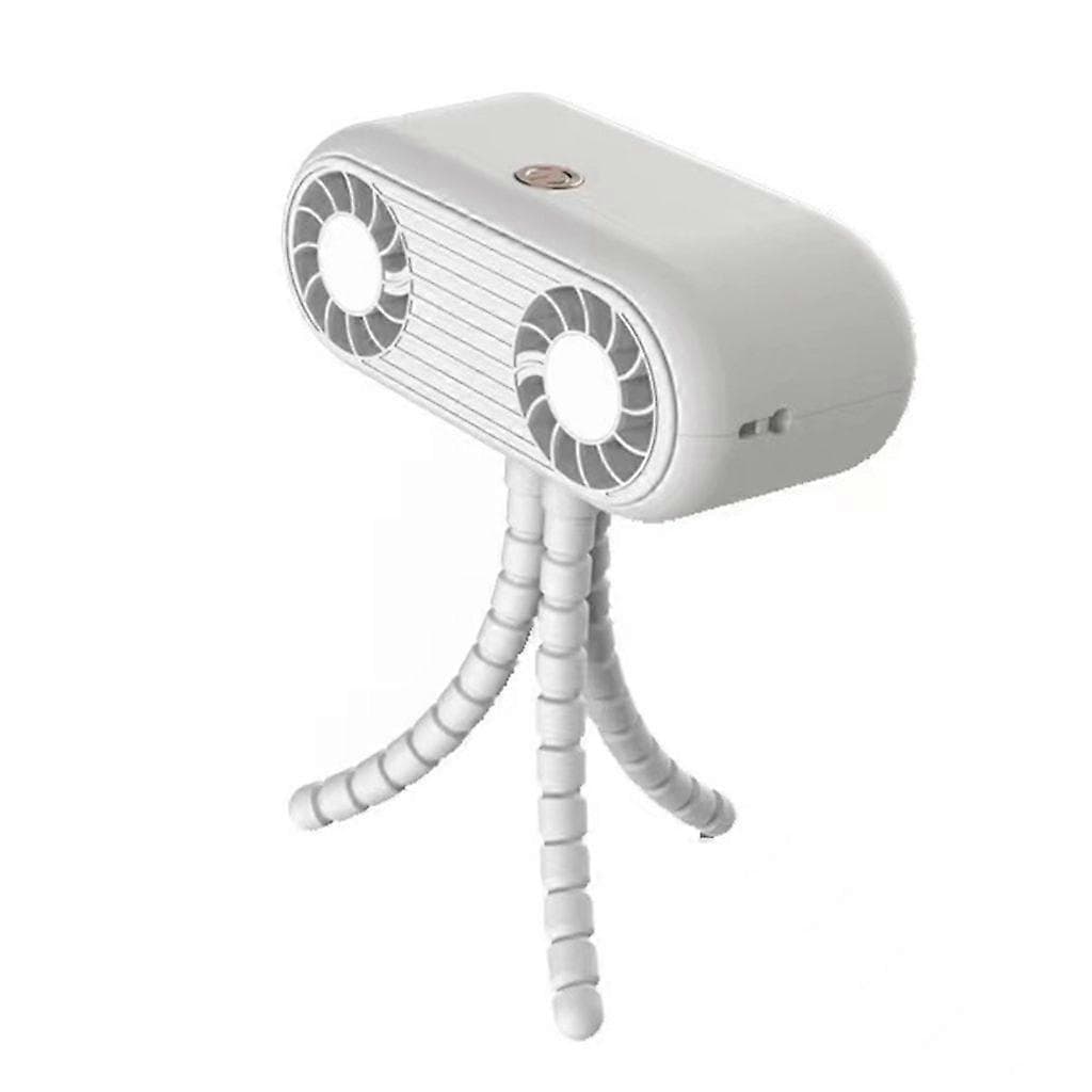 Octopus Ventilateur de poussette 600mAh USB Rechargeable Climatiseur extérieur de poche