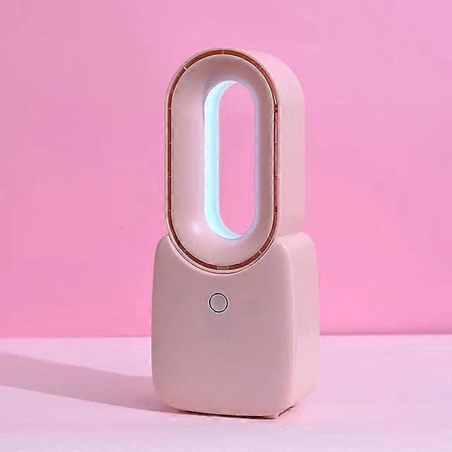 Petit ventilateur Typhoon sans pales de bureau, refroidisseur d’air, portable, rechargeable, brise silencieuse, avec commande tactile, lumière LED