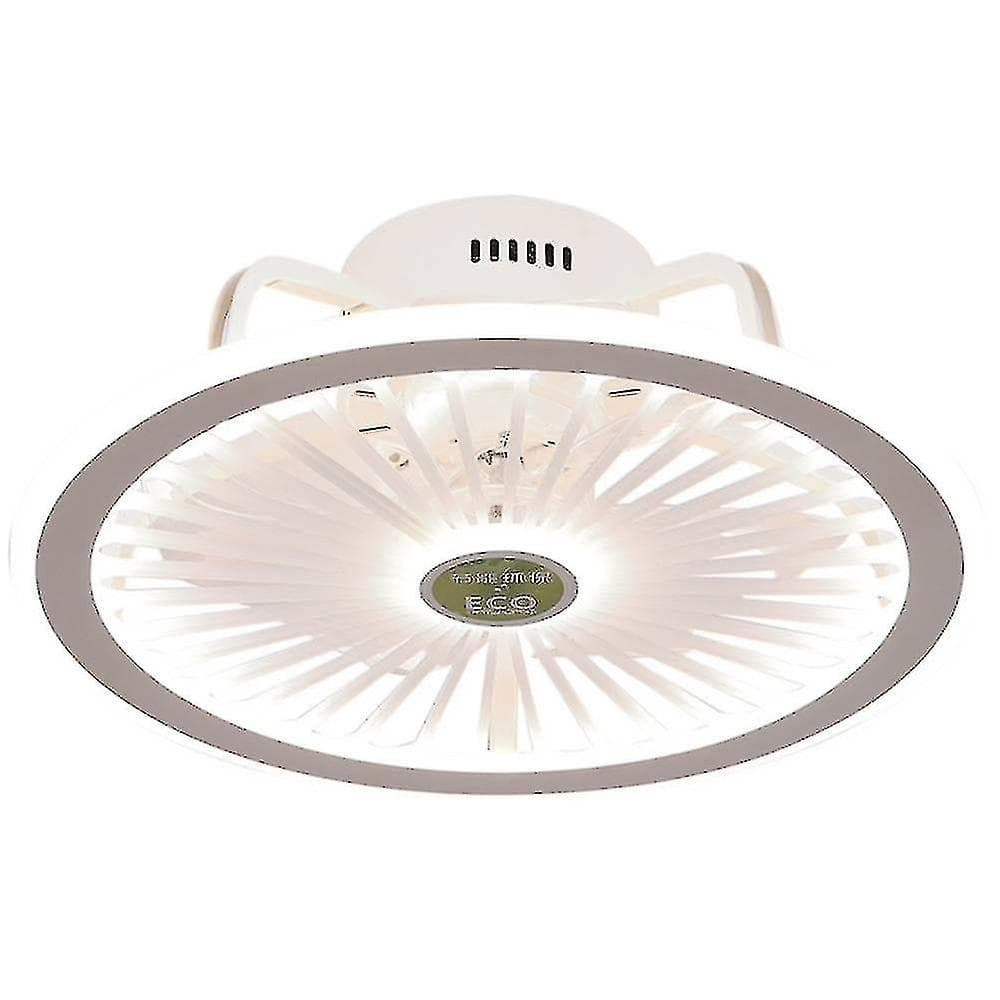 Lampe invisible onduleur à distance, ventilateur de plafond simple, lampe de ventilateur transparente,
