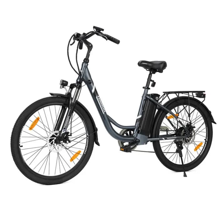 Vélo de Ville Électrique Touroll B1 - Moteur 250W -Batterie 15,6 Ah - Vitesse Max 25 km/h - Shimano 7 Vitesses