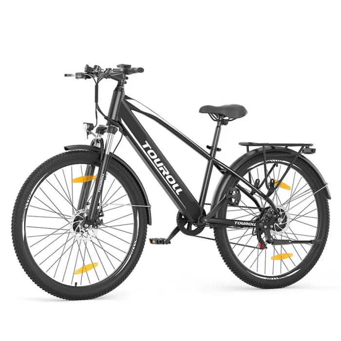 Vélo de Trekking Touroll J1 - Moteur 250 W - Roues 27,5 Pouces - Batterie 15.6Ah - Autonomie 100 km