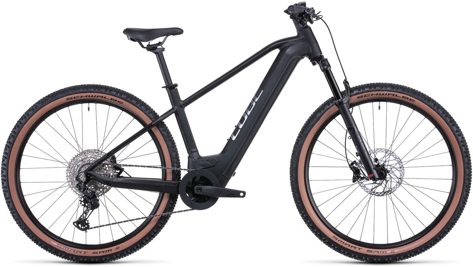 VTT Électrique CUBE REACTION HYBRID SL 750 29" Noir 2022 – 250 W – 85 Nm – 25 km/h