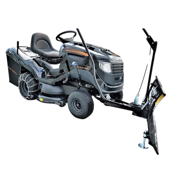 BLACK EDITION® PRO 226/102 Twin H Rasentraktor inkl. Schneeschild 120 Plus