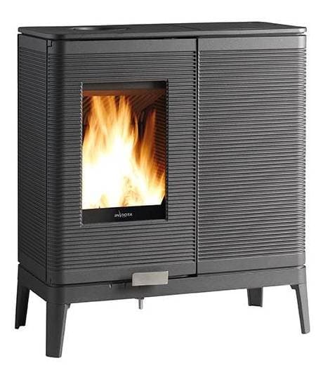 Poêle mixte Invicta Akimix Ressorts bois et granulés 7 kW