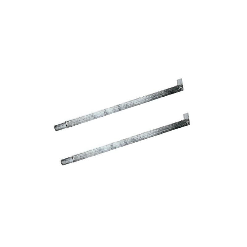 PAIRE DE BRAS DROITS GALVANISÉS - BENINCA AU2.D
