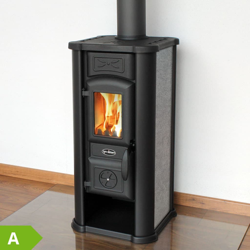 Kaminofen Friedrich 5kW - GRAU