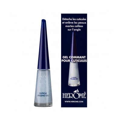 Herôme - Gel Gommant Pour Cuticules 8 Ml Flacon Soin Pour Les Ongles