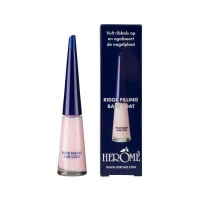 Herôme - Base Lissante (base Coat) Pour Ongles 10 Ml Flacon Soin Pour Les Ongles