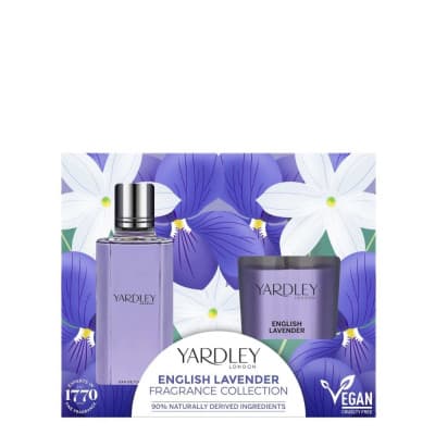 Yardley - Coffret English Lavender Coffret Pour Femme Eau De Toilette 50ml + Bougie
