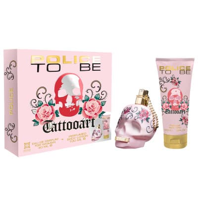 Police - Coffret To Be Tattooart For Her Coffret Pour Femme Eau De Parfum 40ml + Lait 100ml