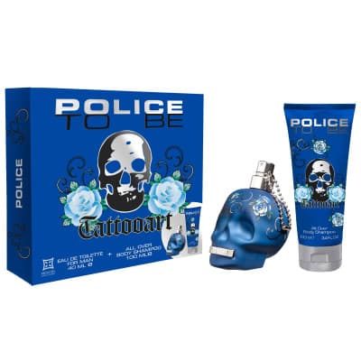 Police - Coffret To Be Tattooart For Him Coffret Pour Homme Eau De Toilette 40ml + Gel Douche 100ml