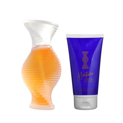 Montana - Coffret Montana Parfum De Peau Coffret Pour Femme Eau De Toilette 100 Ml + Lait 150 Ml