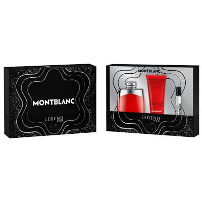 Montblanc - Coffret Legend Red Coffret Pour Homme Eau De Parfum 100ml + Vapo 7.5ml + Gel Douche 100ml