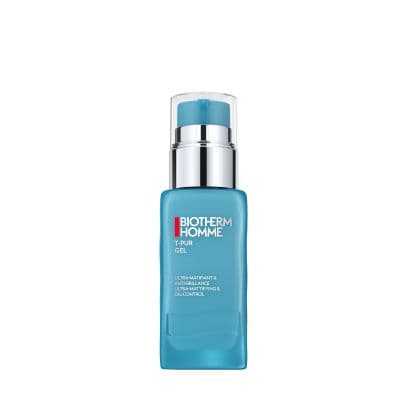 Biotherm - T Pur 50 Ml Flacon Pompe Gel Hydratant Matifiant Visage Homme