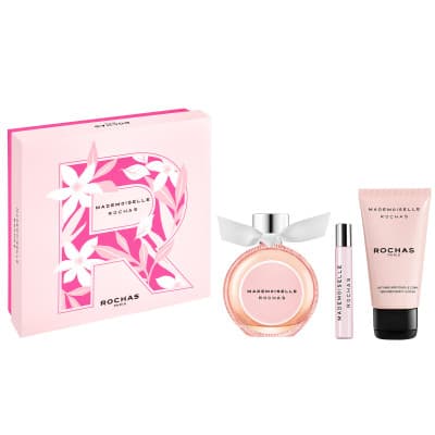 Rochas - Coffret Mademoiselle Rochas Coffret Pour Femme Eau De Parfum 50ml + Vapo 7.5ml + Lait Pour Le Corps 50ml