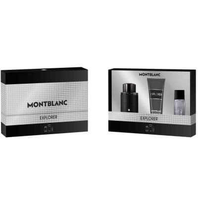 Montblanc - Coffret Explorer Coffret Pour Homme Eau De Parfum 100ml + Vapo 15ml + Gel Douche 100ml
