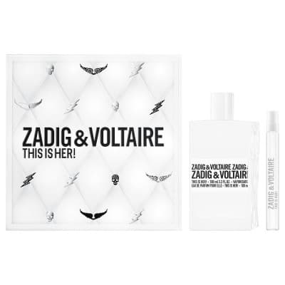 Zadig & Voltaire - Coffret This Is Her! Coffret Pour Femme Eau De Parfum 100ml + Vapo 10ml