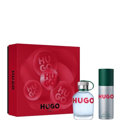 Hugo Boss - Coffret Hugo Man Coffret Pour Homme Eau De Toilette 75ml + Déodorant 150ml