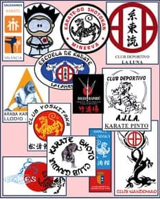 100 écussons personnalisés