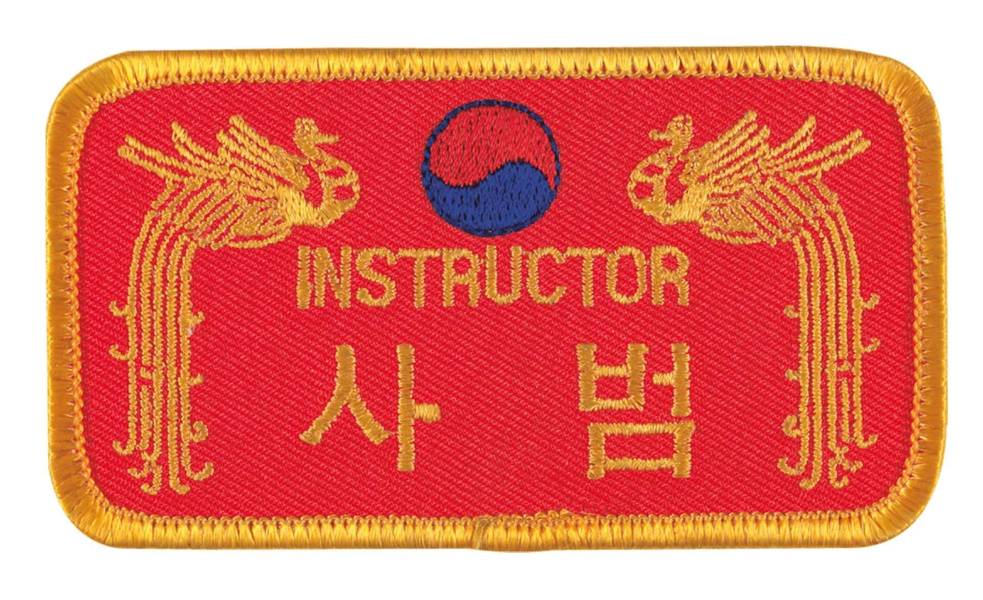 Insignes brodés Instructor - Danrho
