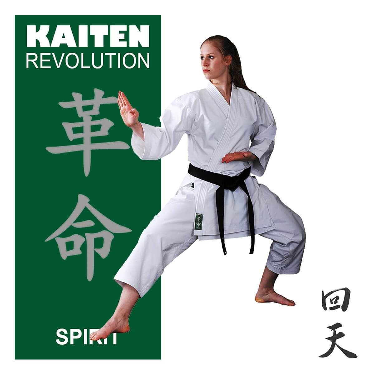 Kimono de karaté Kaiten Révolution Spirit Regular Habituellement expédié sous 10 à 20 jours En stock 180