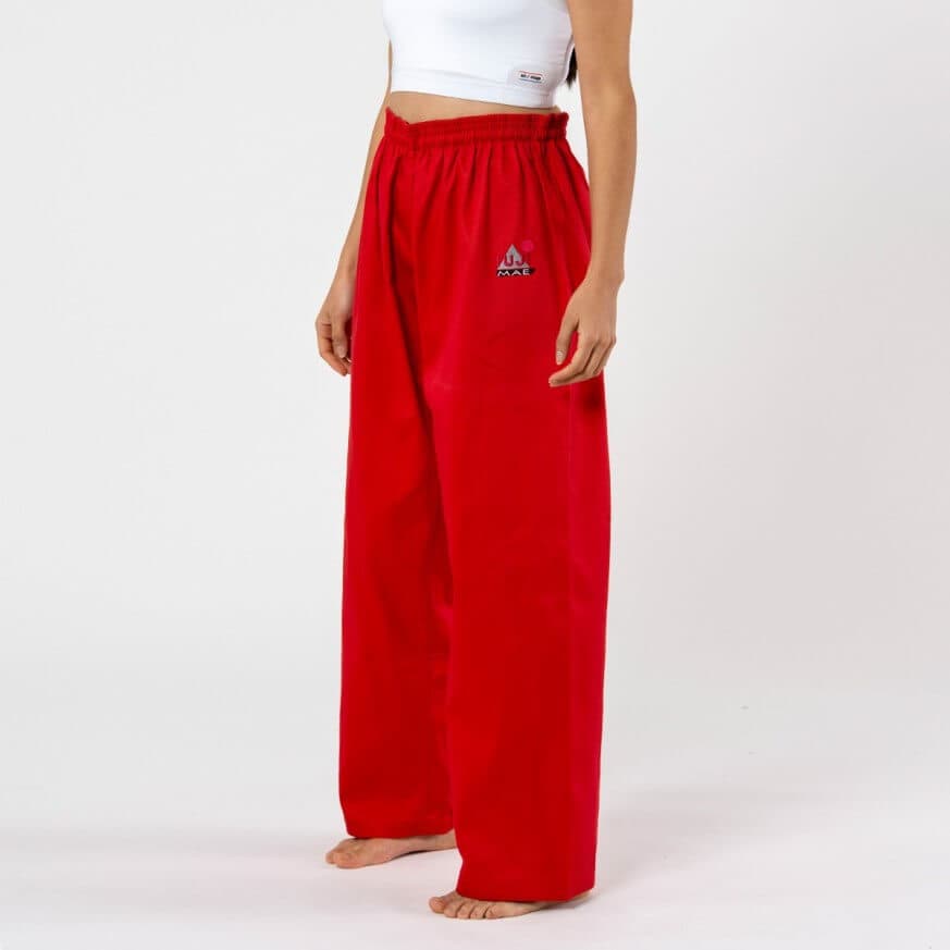 Pantalon Karaté Training FUJI-MAE bleu ou rouge