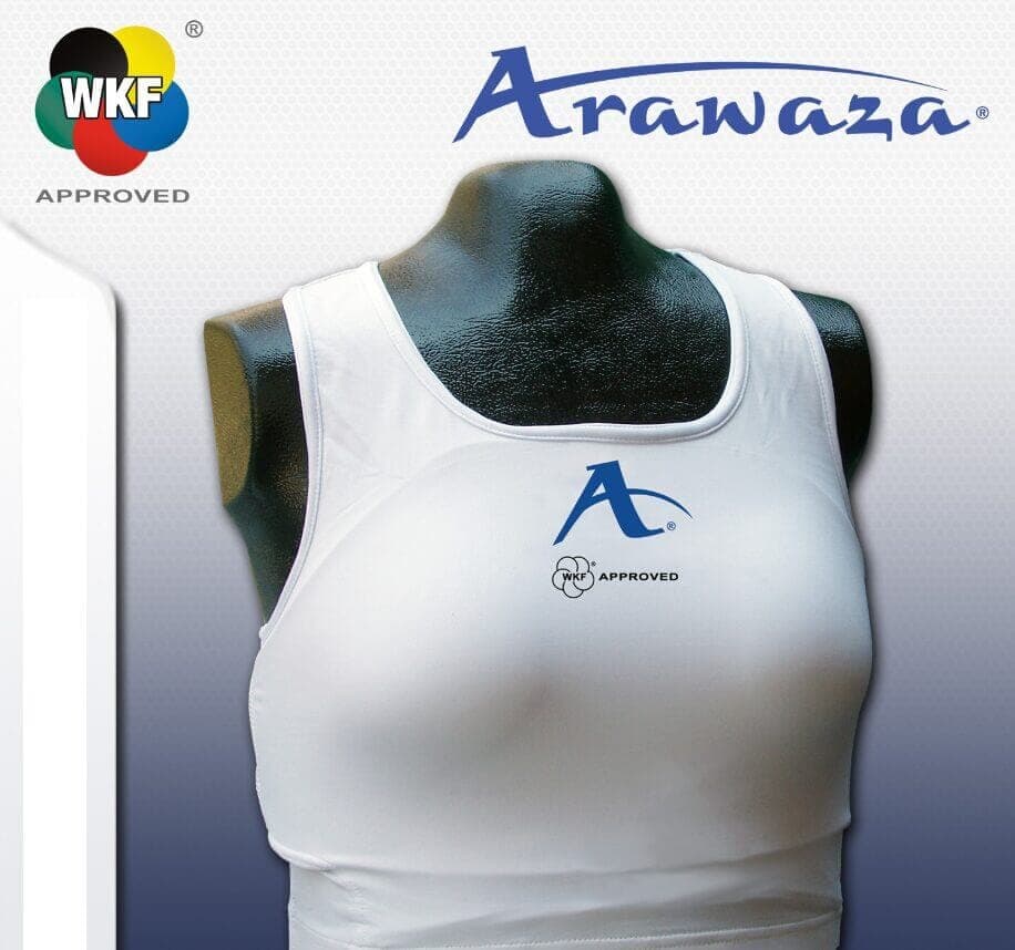 Protège-poitrine Arawaza approuvé par la WKF - Brassière seule
