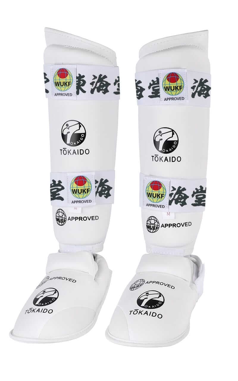 Protèges tibias et pieds karaté TOKAIDO - WUKF