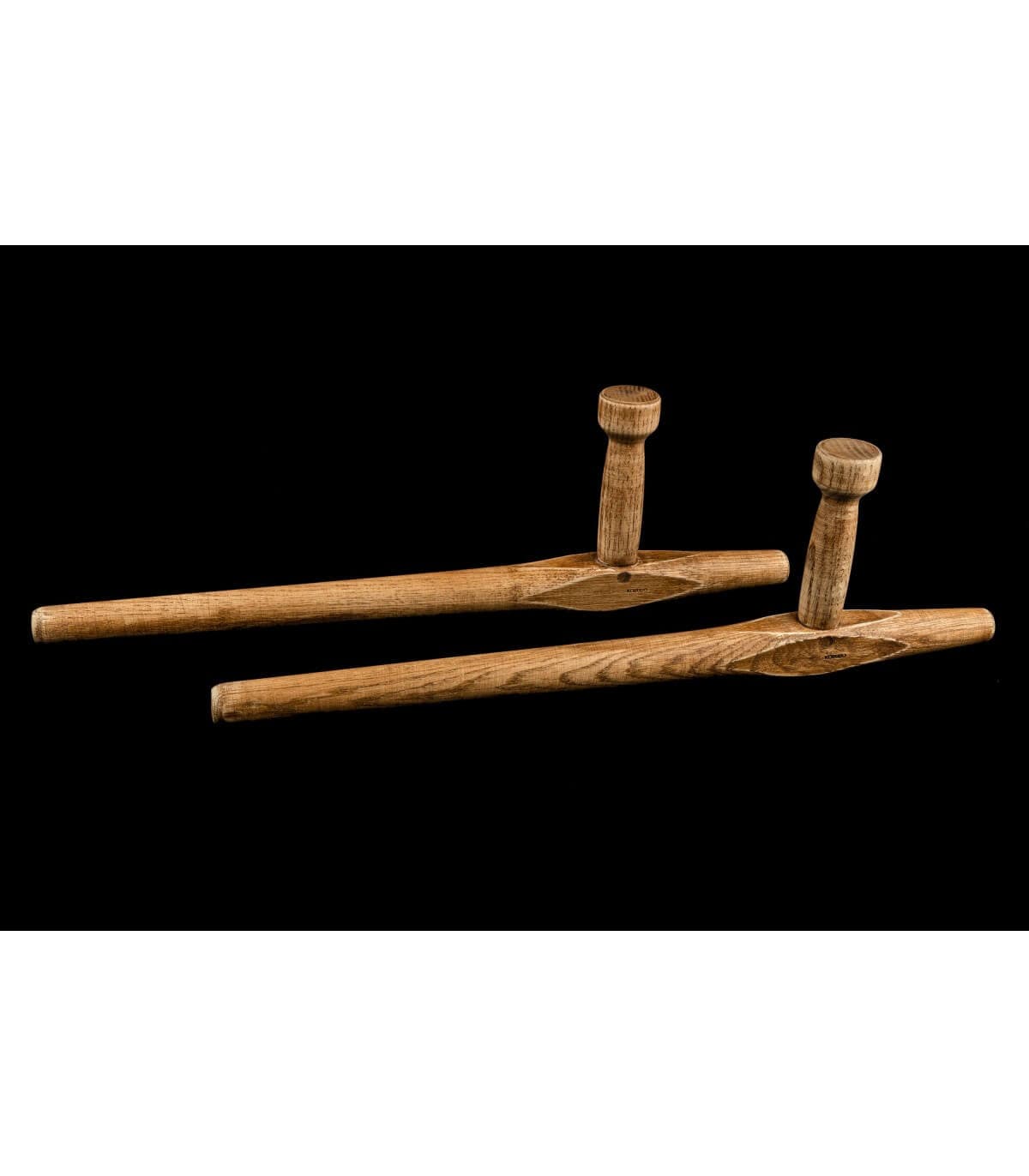 Tonfa Kamikaze Professionnel Kobudo chêne rond