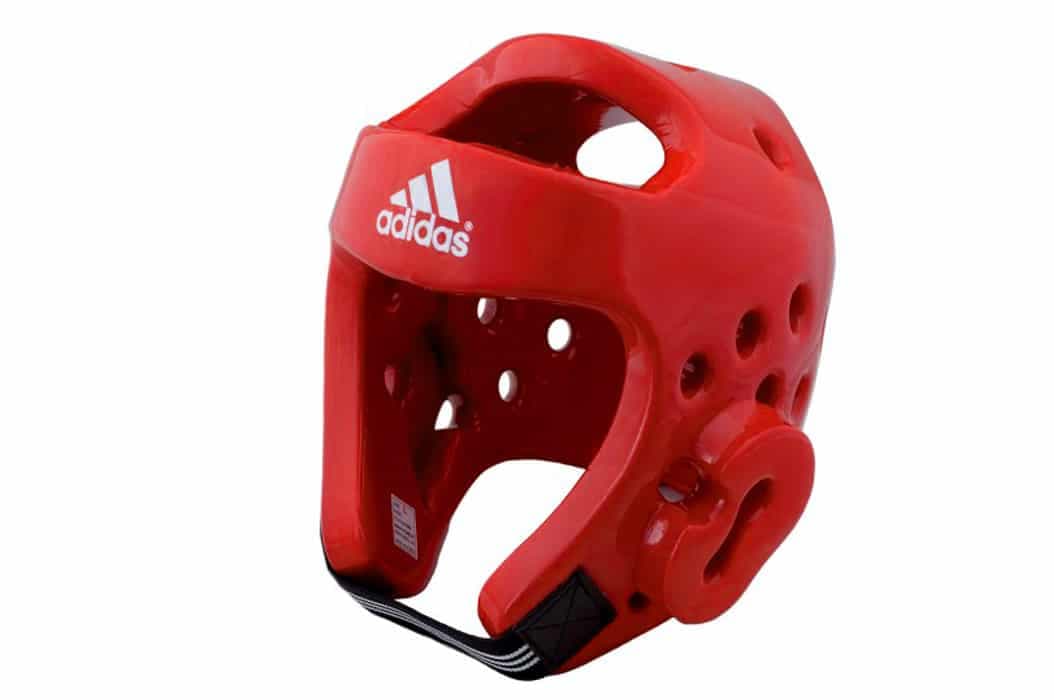 Casque d'entraînement Karate ADIDAS Blanc Bleu ou Rouge En stock Habituellement expédié sous 10 à 20 jours M Rouge