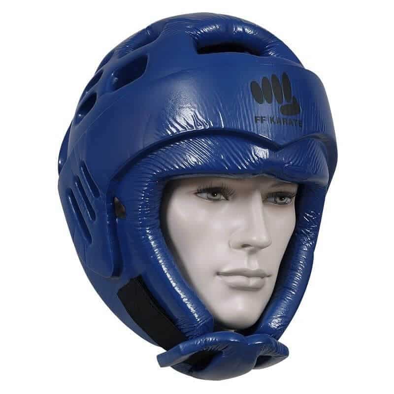 Casques de Karate Noris - bleu ou rouge - FFK