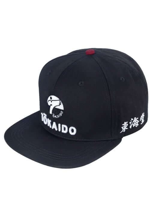 Casquette Snapback - TOKAIDO - noir et rouge