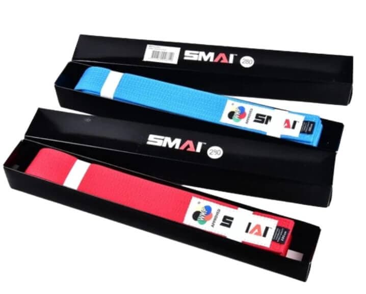 Ceinture de Karate Mixte Deluxe SMAI - WKF